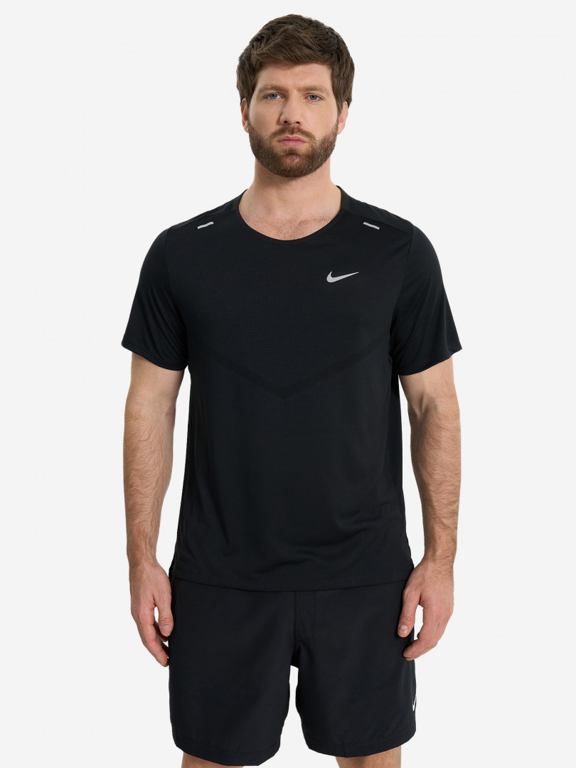 Футболка мужская Nike Rise 365 30512300299 Черный, размер 54, 56,44, 46,46, 48,50, 52,52, 54, фото 2