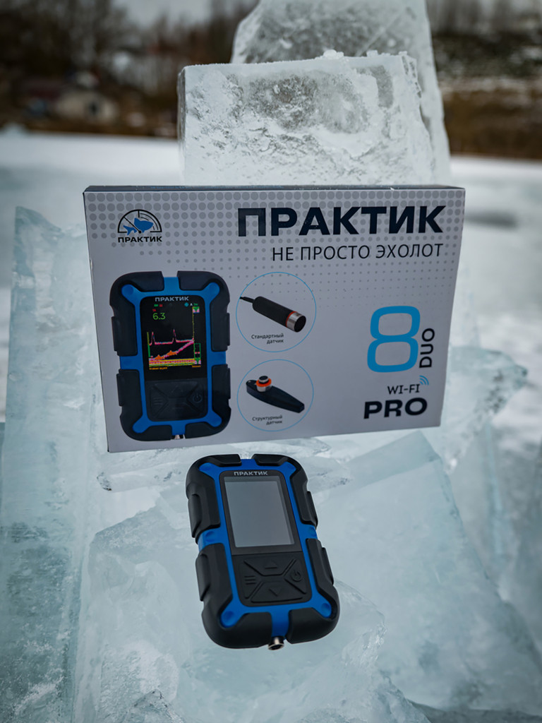 Эхолот "Практик 8 PRO Wi-Fi"(подключение к приложению "Мой Практик")