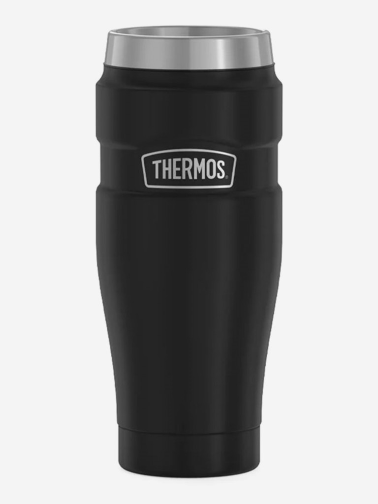 Термокружка для кофе 470 мл THERMOS KING-1005 чёрная