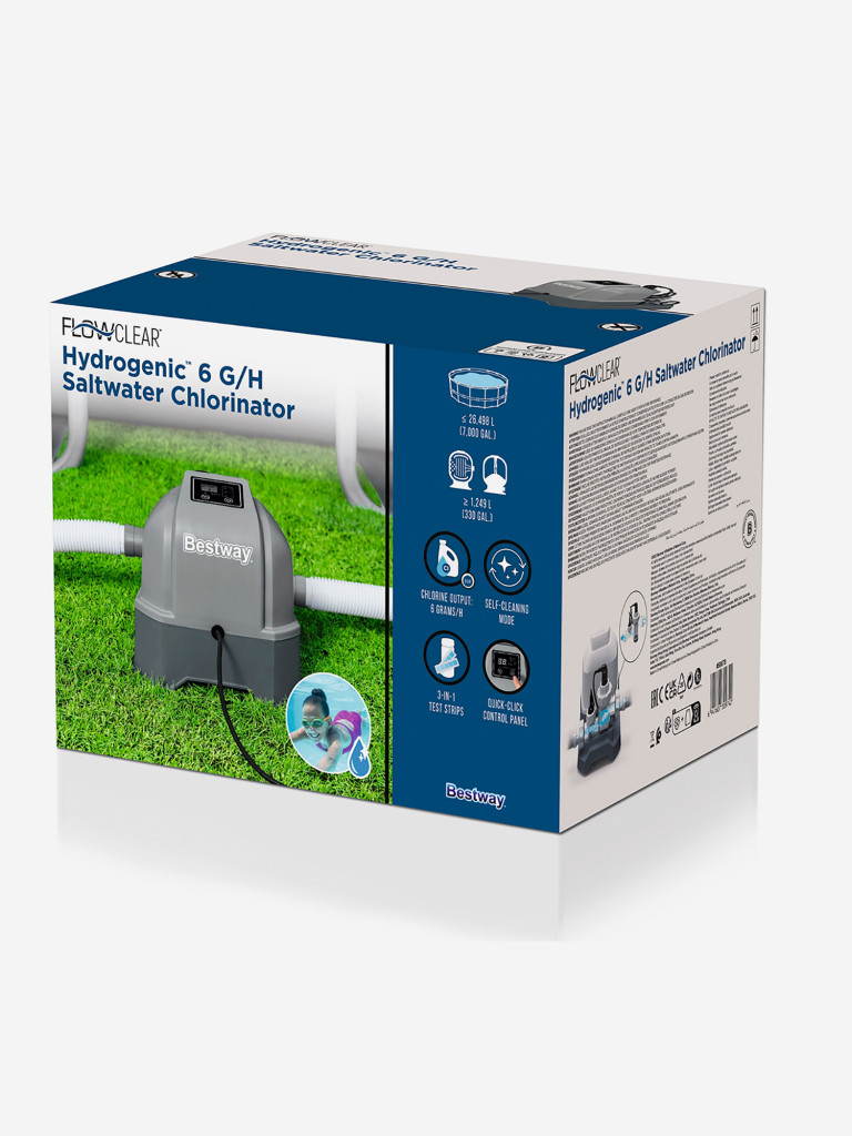 Хлоргенератор Bestway 58678 для бассейнов от 26498 л
