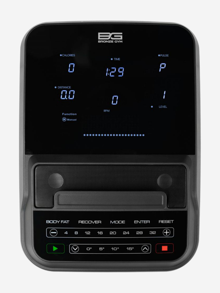 Эллиптический коммерческий тренажер с автонаклоном BRONZE GYM X700M