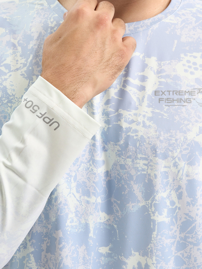 Лонгслив мужской Extreme Fishing ADD-G700 для рыбалки, UPF50+ с защитой от насекомых