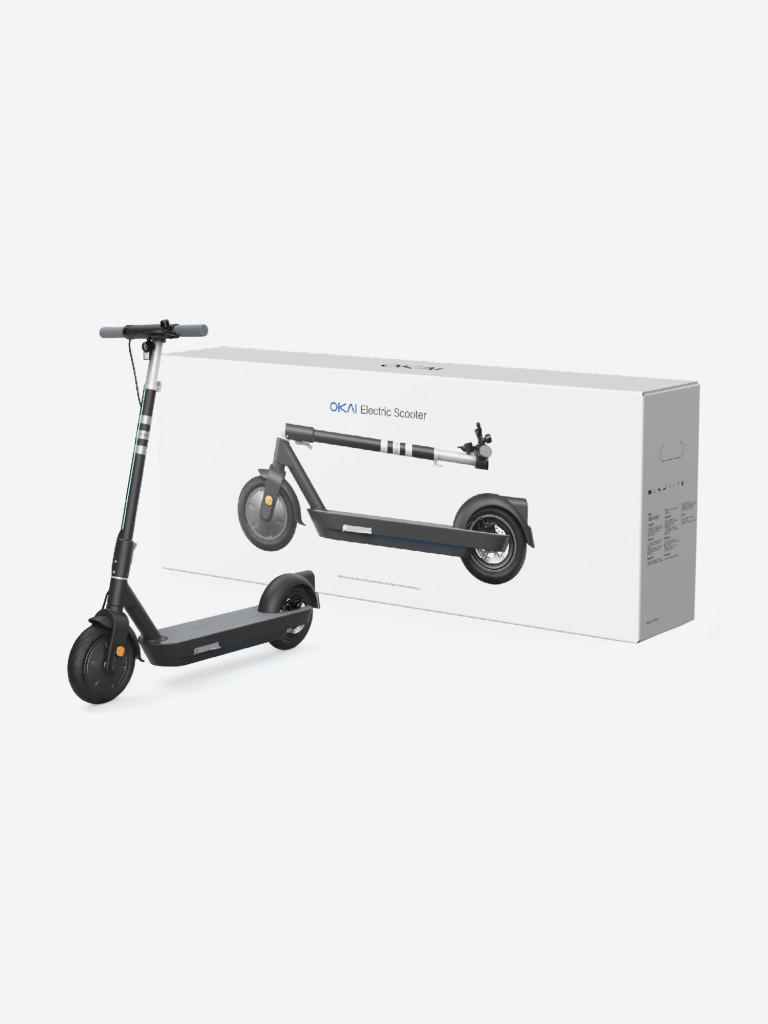 Электросамокат OKAI ES30 NEON Pro, 350W, пробег до 80км., NFC, подсветка