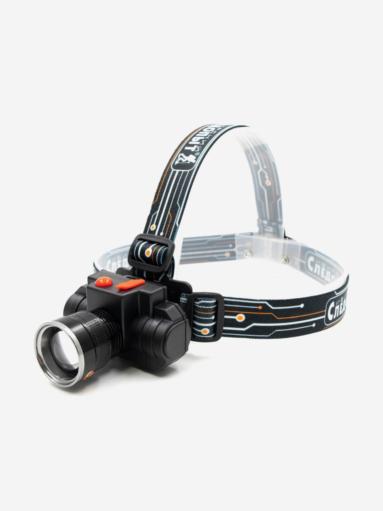 Фонарь налобный Сибирский Следопыт-Импульс, 1 Led, аккумулятор 220В, USB.