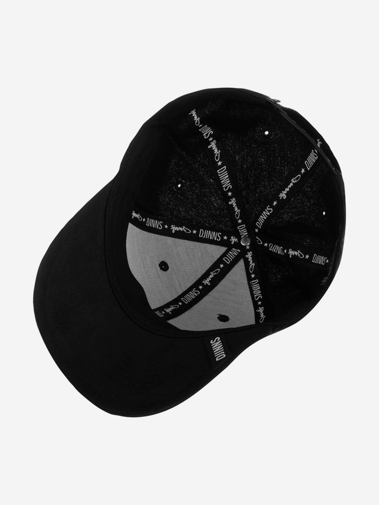 Бейсболка DJINNS 6P SB TrueFit DNC Sanded Canvas (черный)