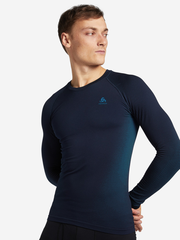 Odlo performance. Мужская термомайка odlo performance. odlo &quot;fundamentals&quot; performance warm. odlo active warm eco вязка ткань 3-d.