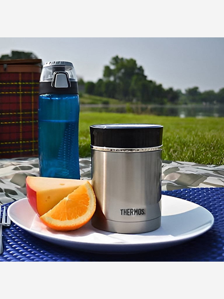 Термос для еды 470 мл THERMOS NS-340 чёрный