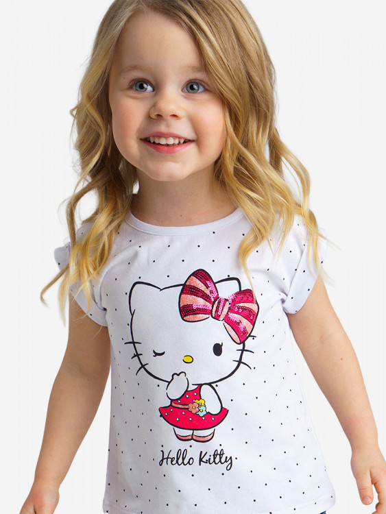 Футболка для девочки PlayToday