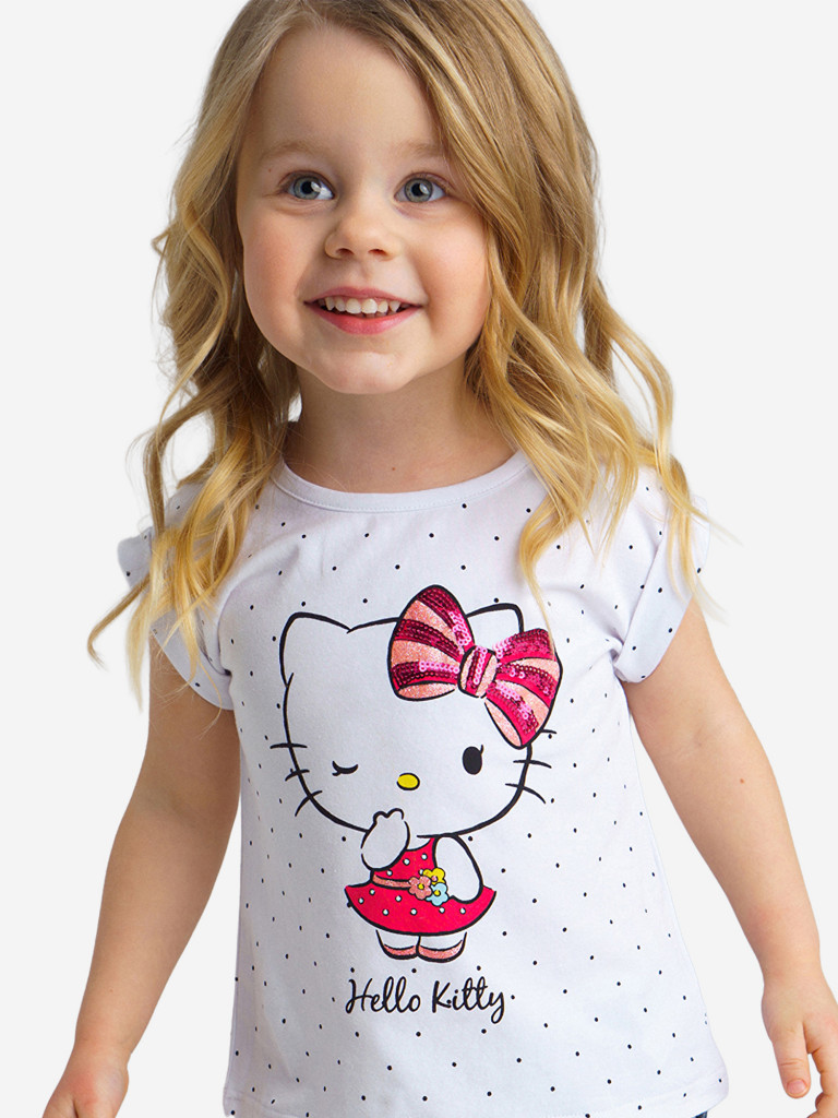 Футболка для девочки PlayToday