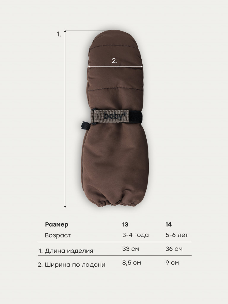 Рукавицы детские HAPPY BABY