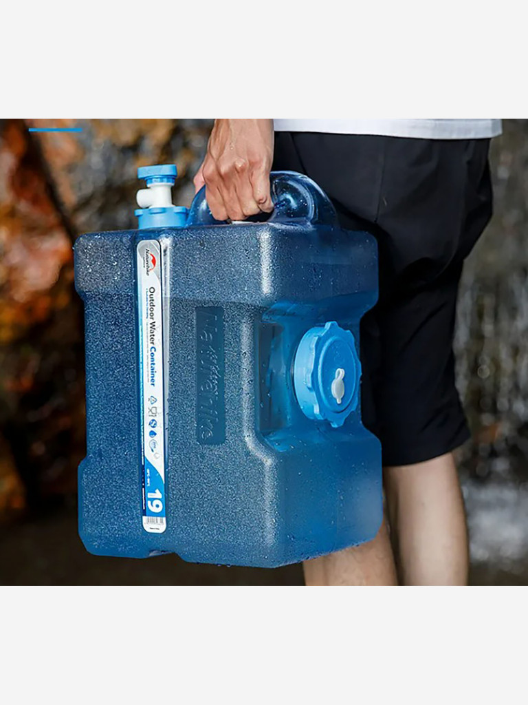Канистра Naturehike для воды,12 л., прозрачная