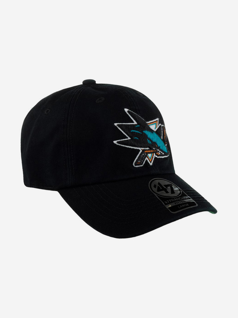 Бейсболка 47 BRAND H-FSVNF22RPF-BK San Jose Sharks NHL (черный)
