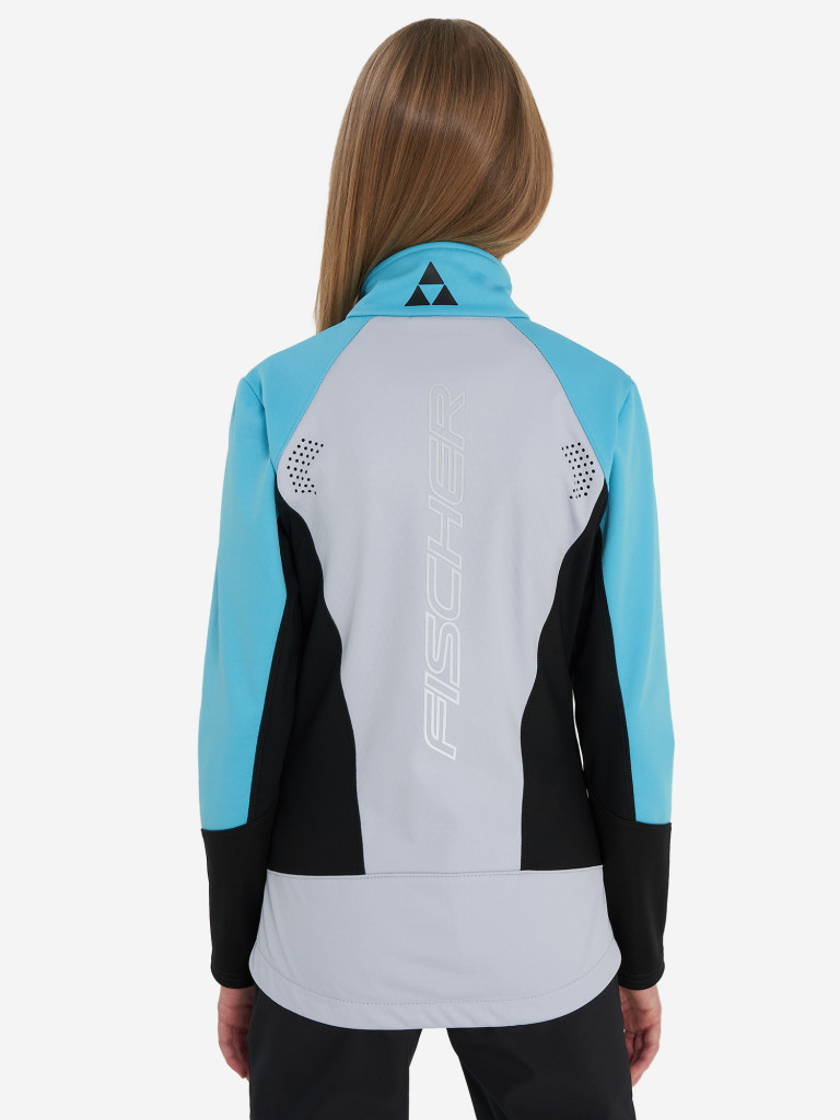 Куртка для беговых лыж для девочек Fischer