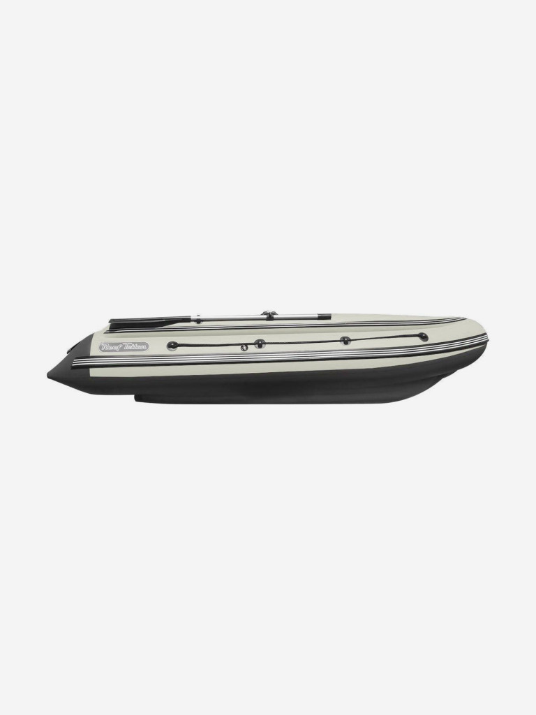 Лодка надувная Reef Triton (Риф Тритон) 340 NDFi c интегрированным фальшбортом, серо-оливковая