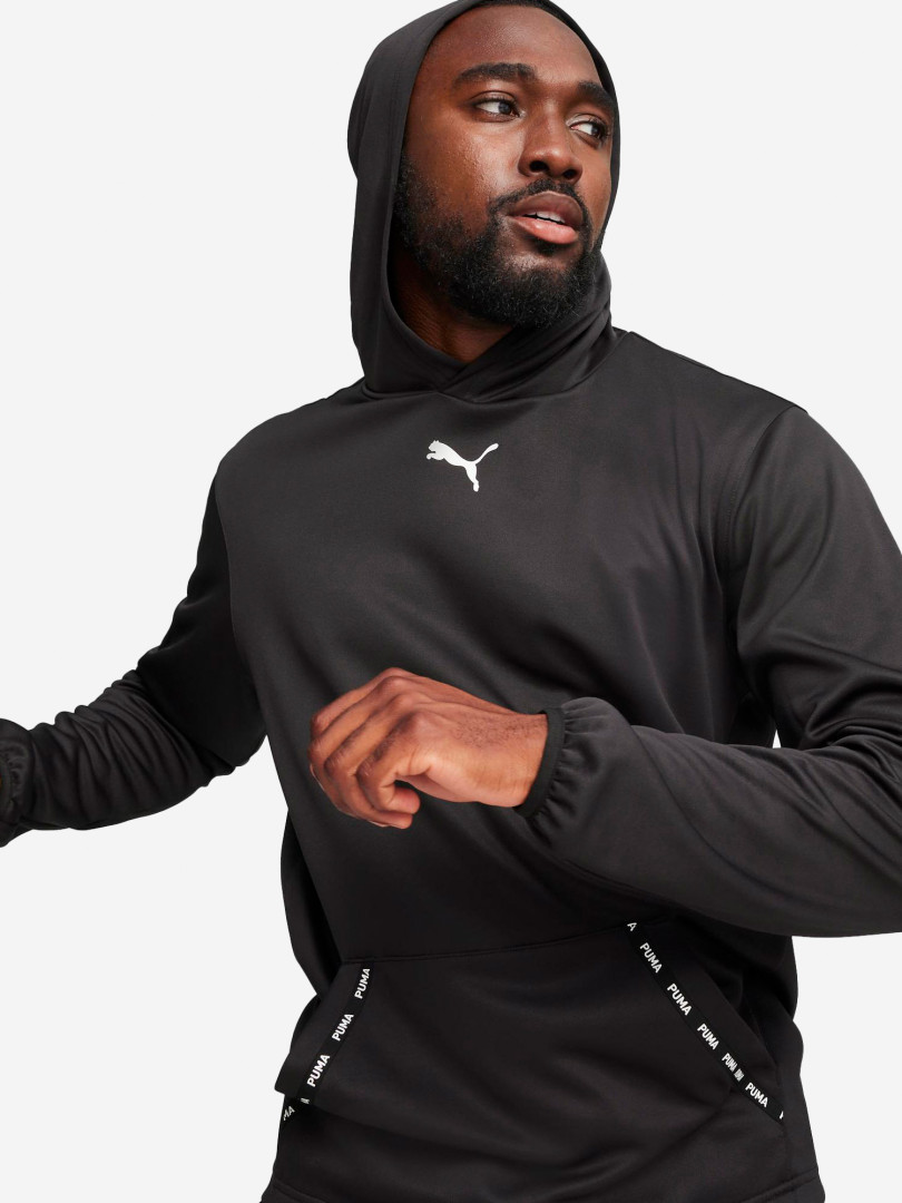фото Худи мужская puma, черный