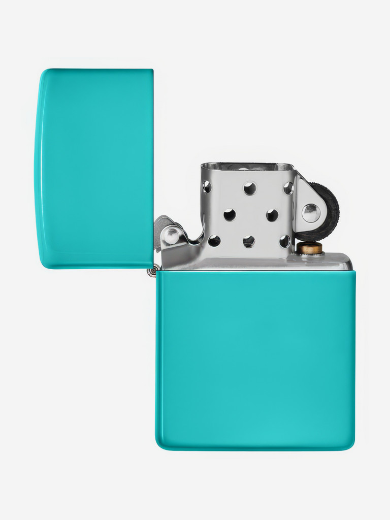 Зажигалка бензиновая ZIPPO 49454 Classic Flat Turquoise