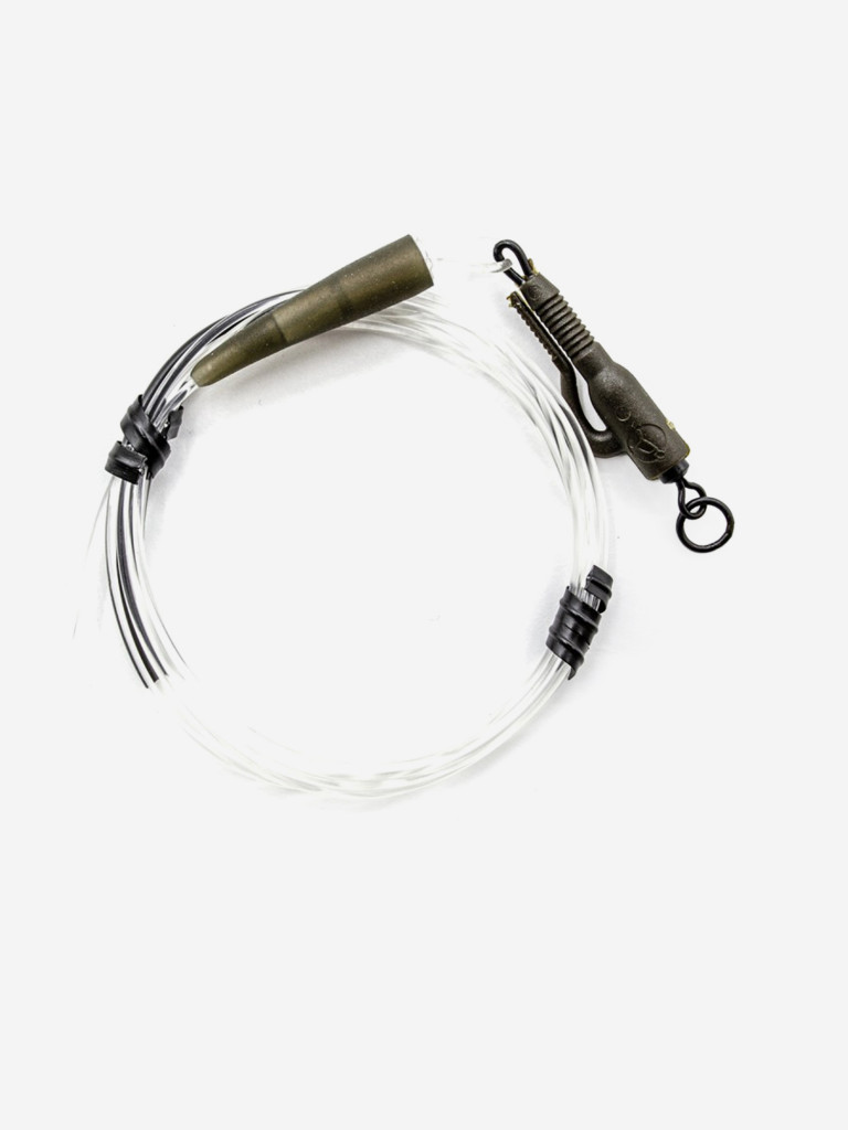 Монтаж готовый KORDA Dark Matter Leader Hybrid Lead Clip Clear 40lb 1м
