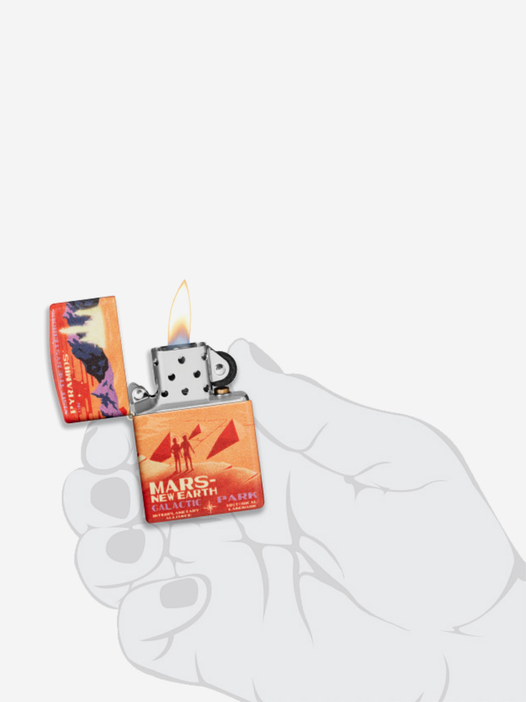 Зажигалка бензиновая ZIPPO 49634 Mars
