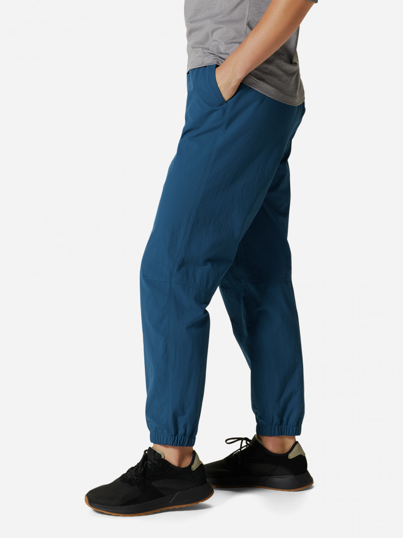 фото Брюки женские mountain hardwear stryder pant, синий