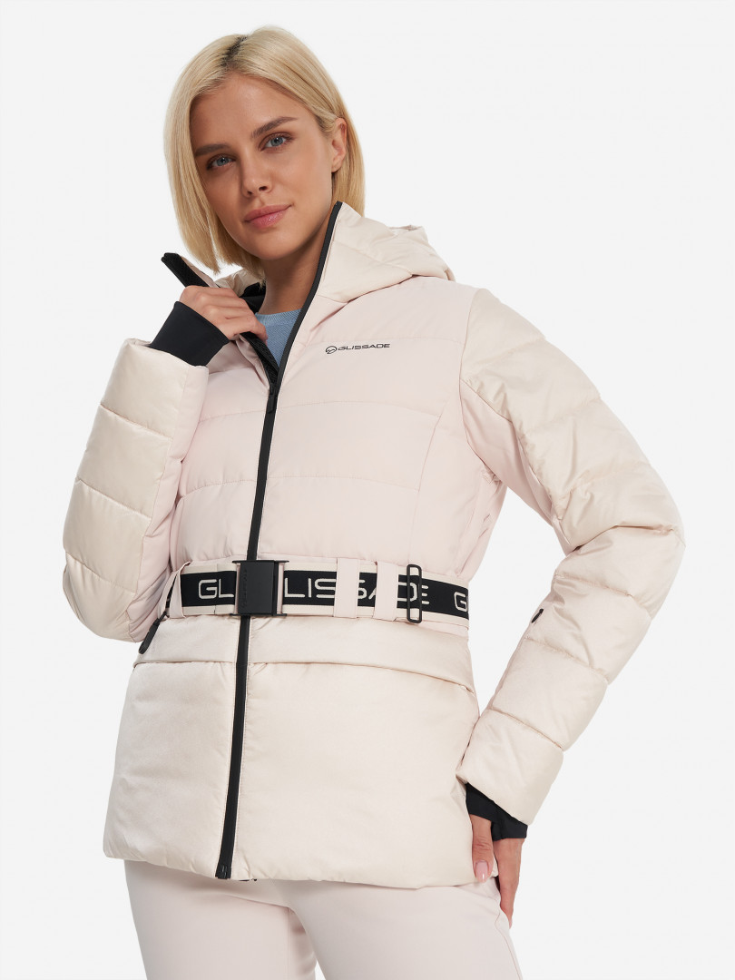 Пуховик женский Glissade Бежевый 13999₽