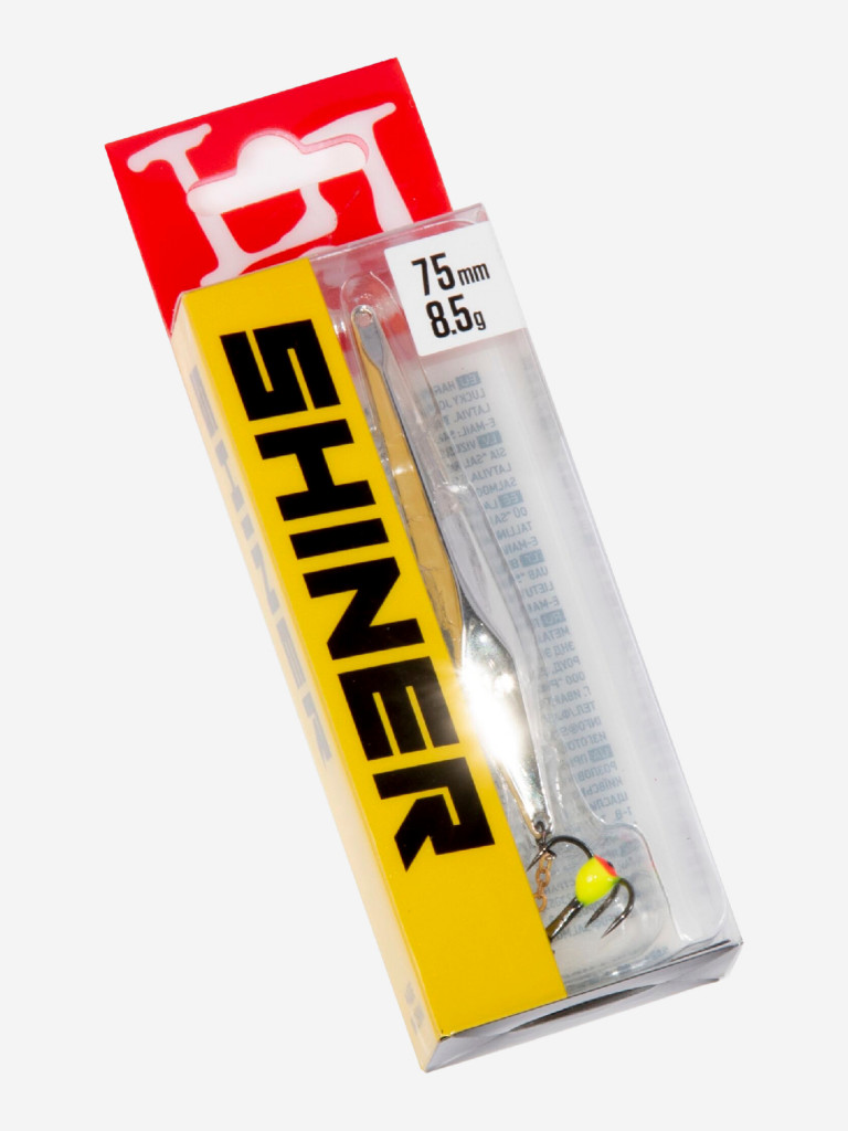 Блесна вертикальная зимняя Lucky John SHINER, длина 75 мм S, блистер