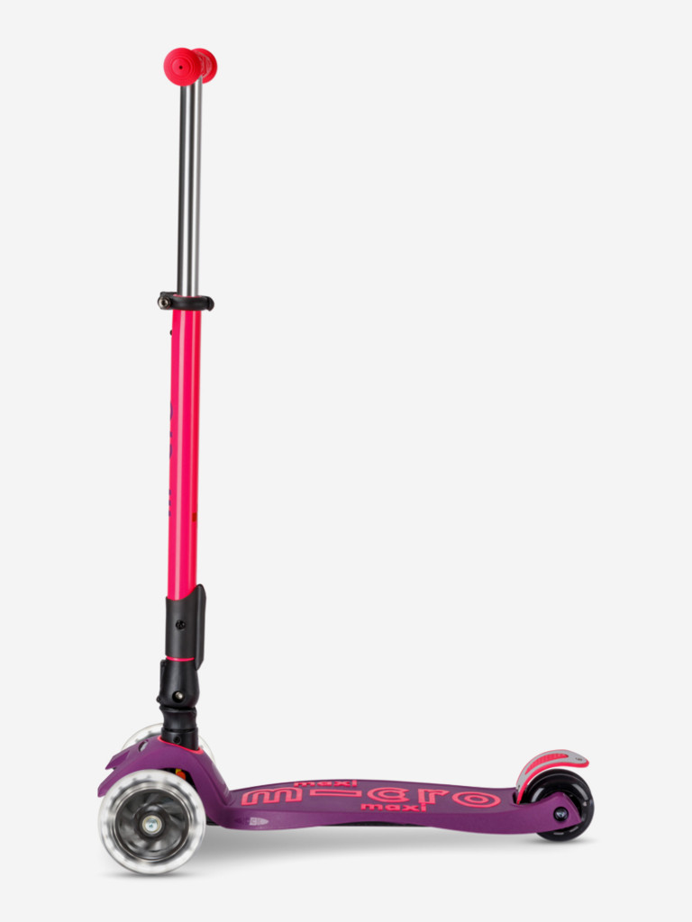 Самокат детский Micro Maxi Deluxe LED, складной