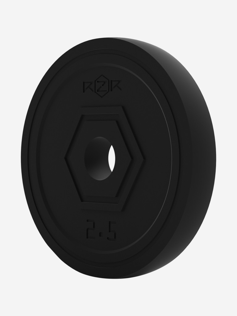 Блин стальной обрезиненный RZR 2,5 кг