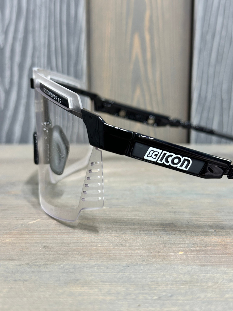Очки спортивные Scicon AeroWatt оправа Black Gloss линза SCNPP Photocromic Silver