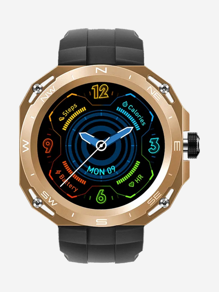 Смарт-часы BandRate Smart BRSHW3GB с NFC, тонометром, пульсометром