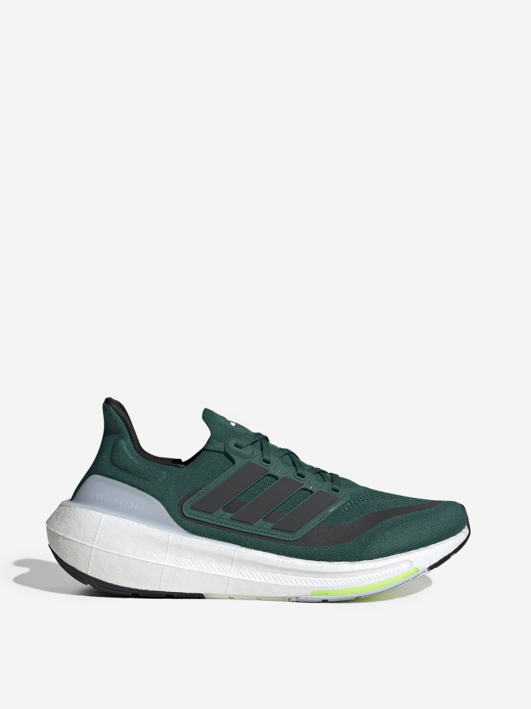 Кроссовки мужские adidas Ultraboost Light зеленый/черный/белый цвет —  купить за 23759 руб. со скидкой 20 %, отзывы в интернет-магазине Спортмастер