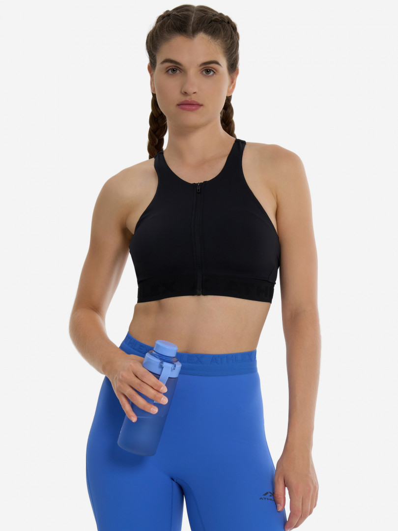 

Топ бра спортивный Athlex, Черный