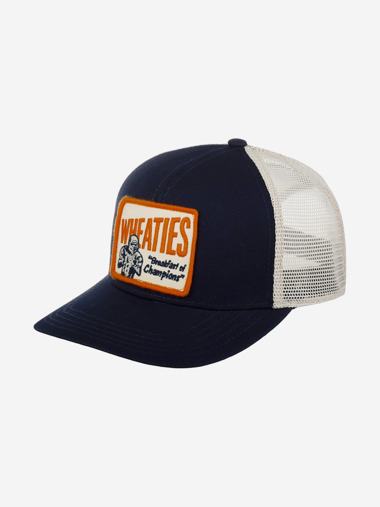 Бейсболка с сеточкой AMERICAN NEEDLE 22005A-WHEAT Wheaties Twill Valin (синий)