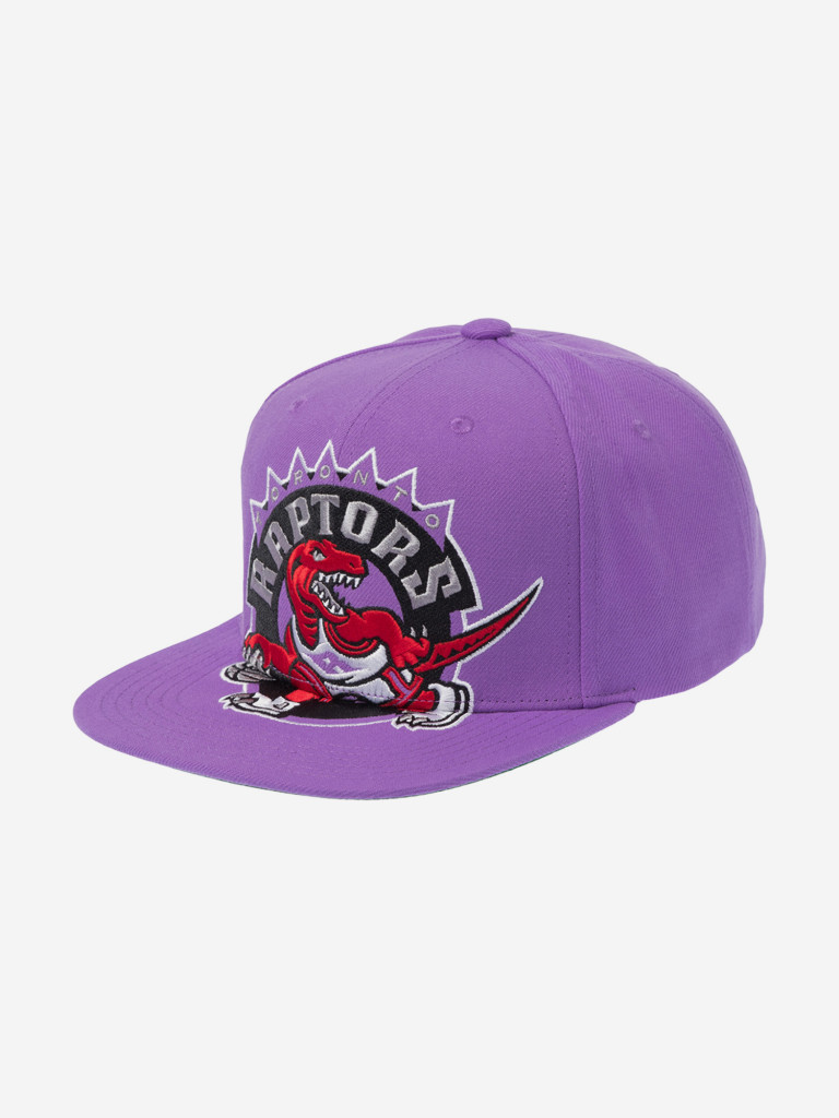 Бейсболка с прямым козырьком MITCHELL NESS HS10046-TRAPURP Toronto Raptors NBA