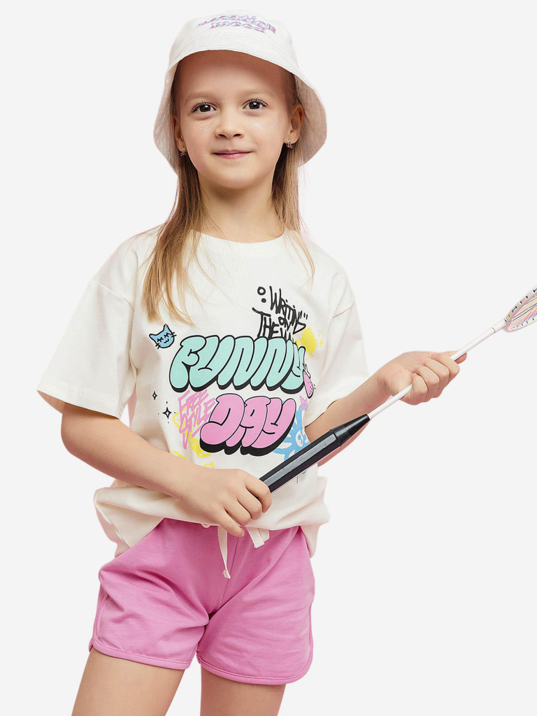 Футболка для девочки batik с коротким рукавом