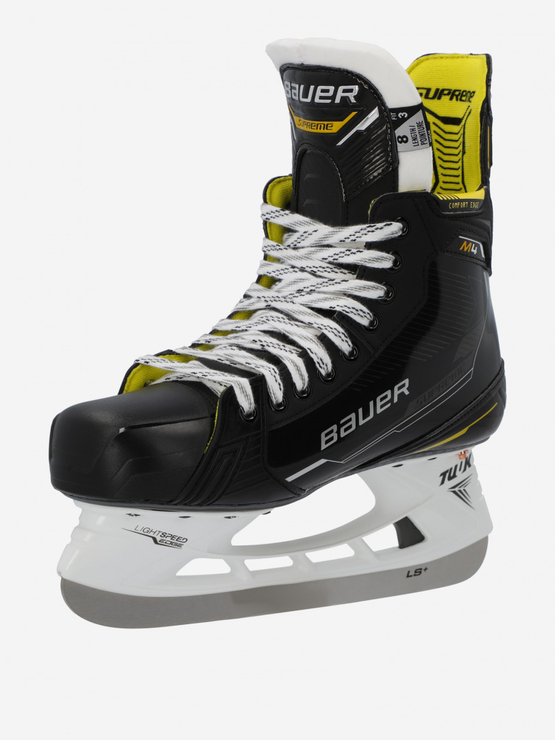 фото Коньки хоккейные bauer supreme m4 skate sr, черный