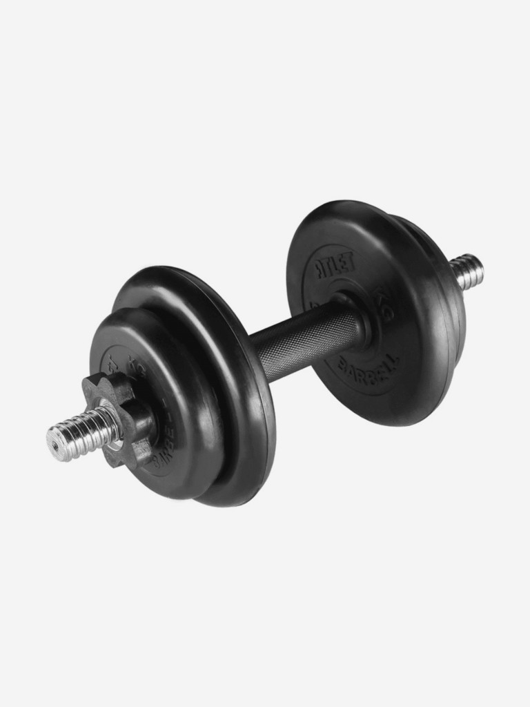 Гантели разборные BARBELL ATLET 1 по 9 кг Черный