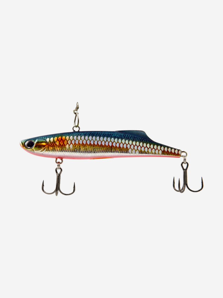 Виб (тонущий воблер) для зимней рыбалки ECOPRO Nemo Fin 90мм 28г 055 Shiny Shad
