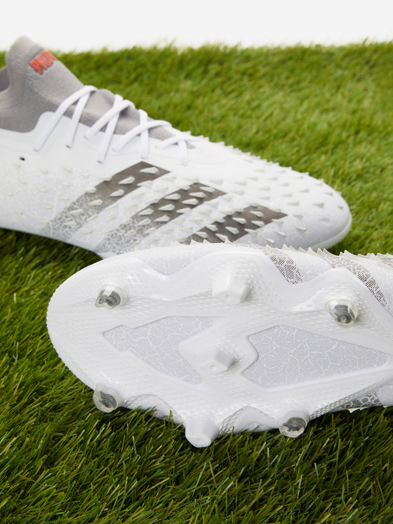 Бутсы мужские adidas Predator Freak .1 L Fg арт. FY6263 белый