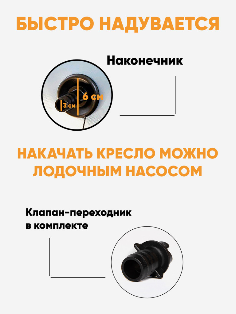 Кресло для лодок ПВХ, зеленое.