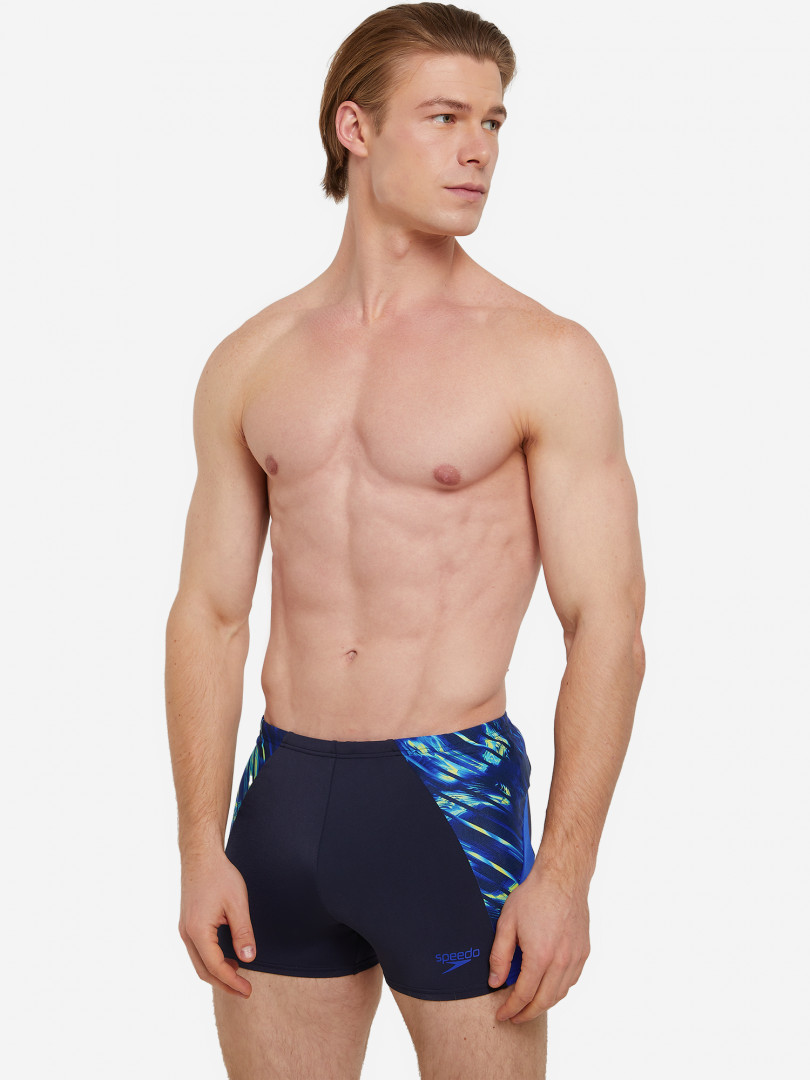 фото Плавки-шорты мужские speedo eco end+ splice, синий