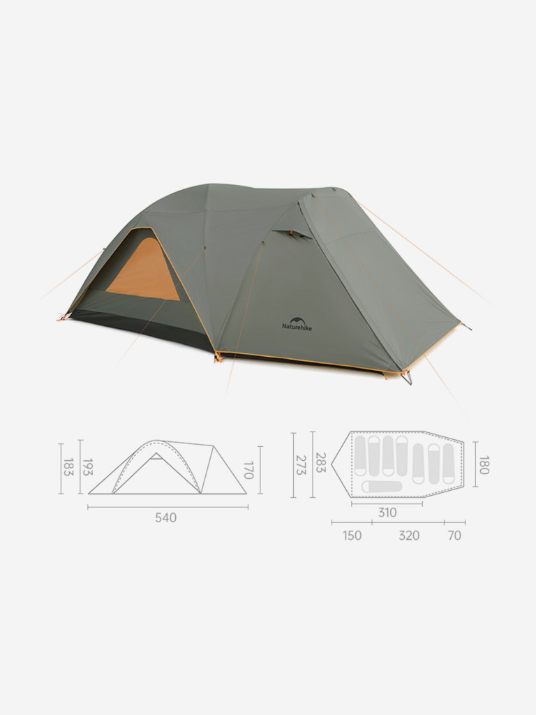 Палатка кемпинговая Naturehike