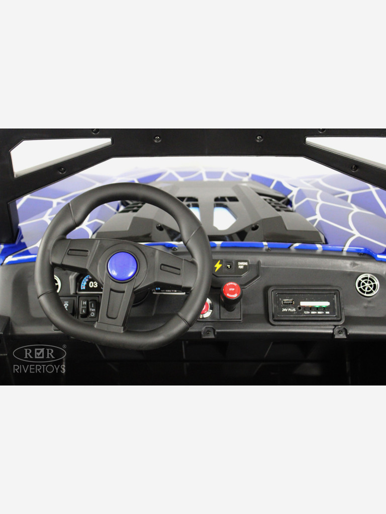 Детский электромобиль RIVERTOYS A707AA LUX NEW 4WD