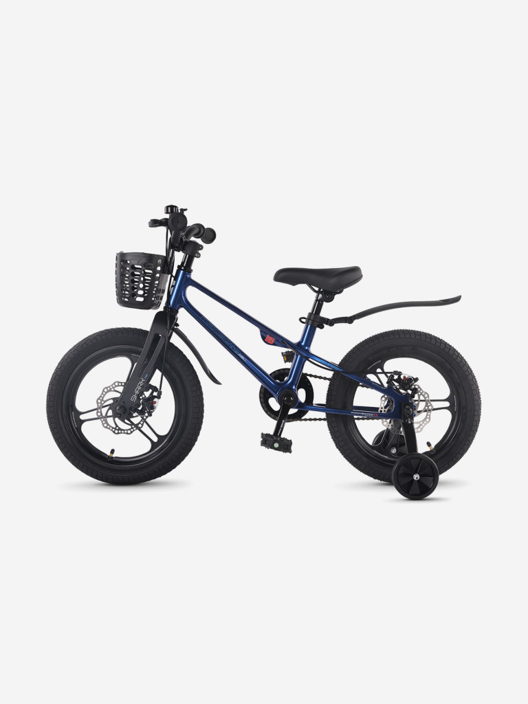 Велосипед Детский Maxiscoo Shark pro 16'' Синий (2026)