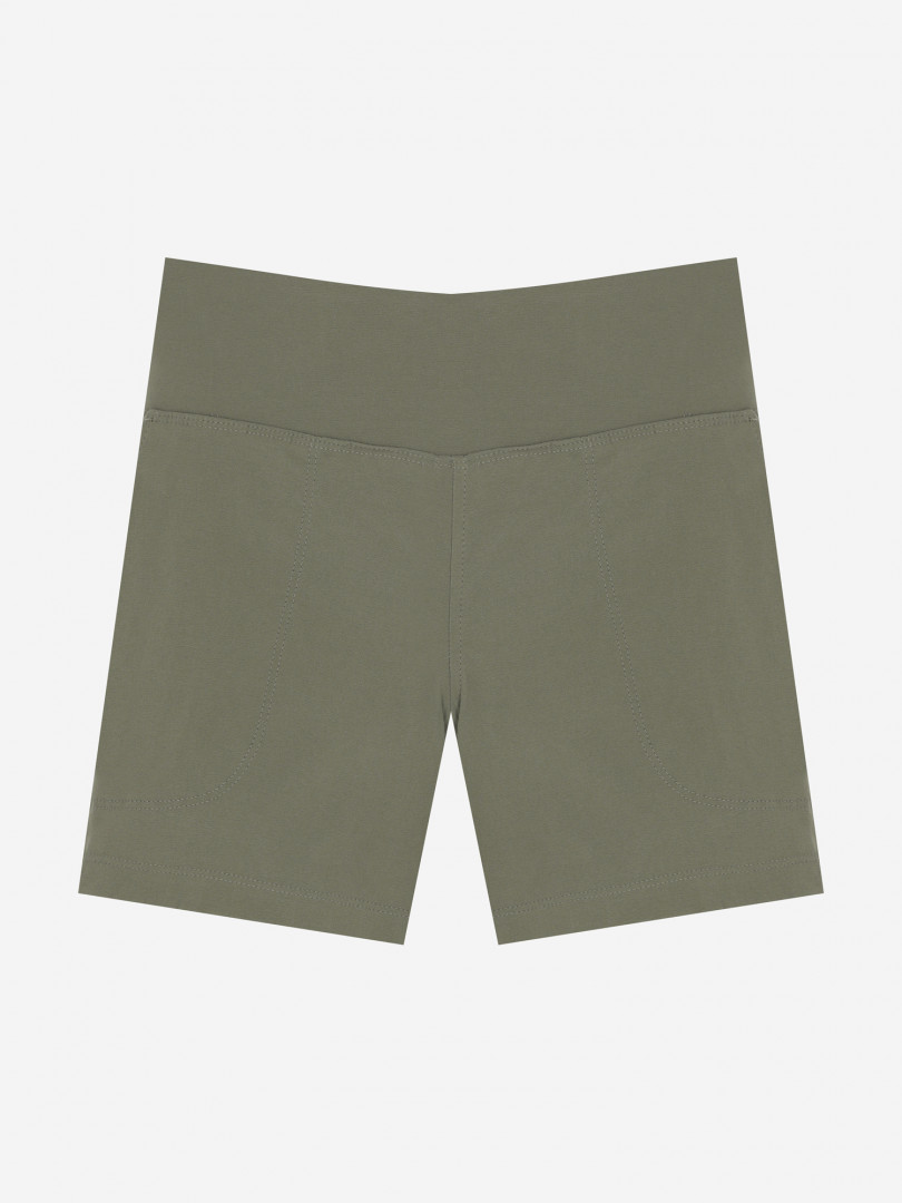 фото Шорты женские mountain hardwear dynama/2 short, зеленый