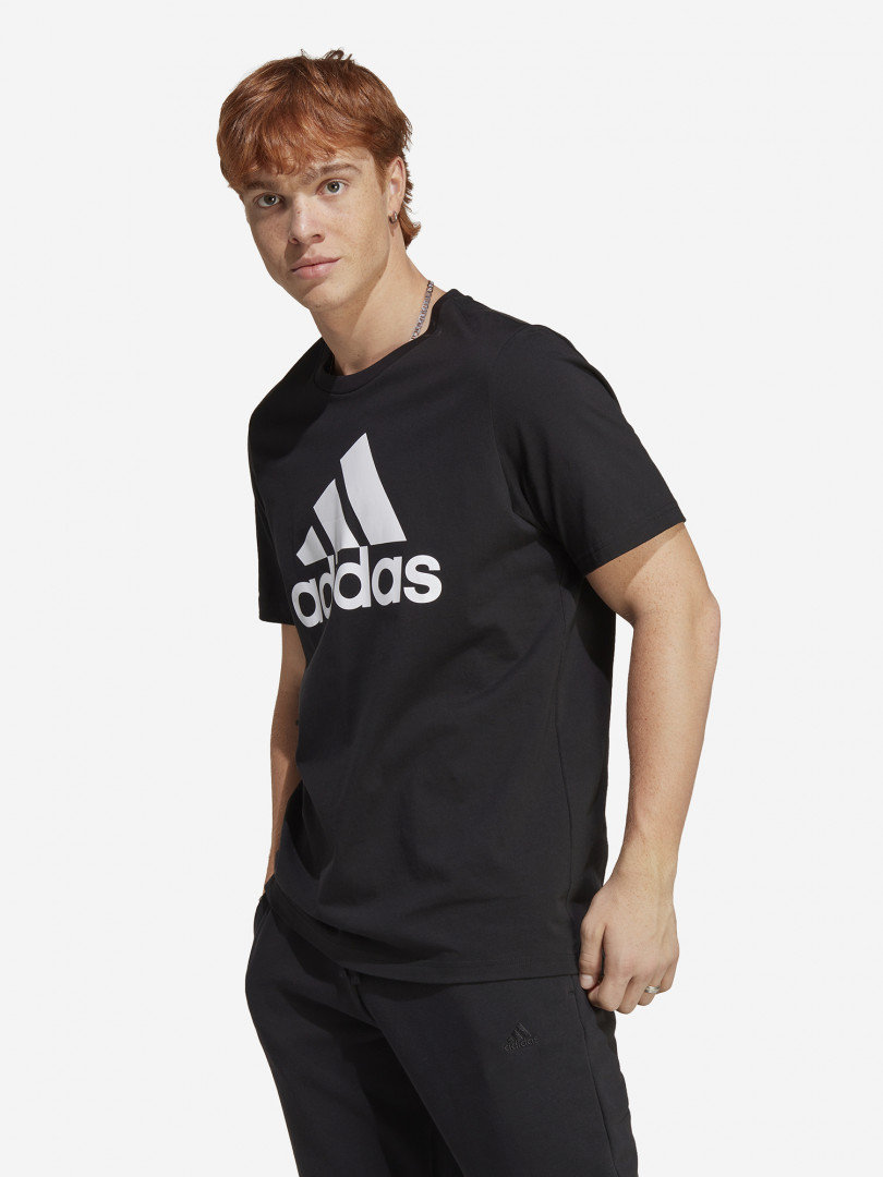 Футболка мужская adidas 30129300299 Черный, размер 44, 46, фото 1