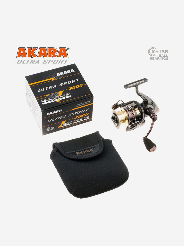 Катушка безынерционная Akara Ultra Sport 3000 10+1 bb
