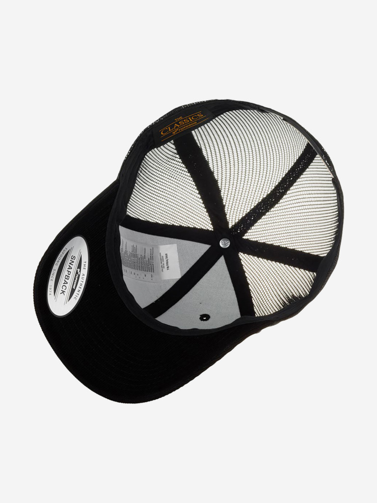 Бейсболка с сеточкой FLEXFIT 6606CT (черный)