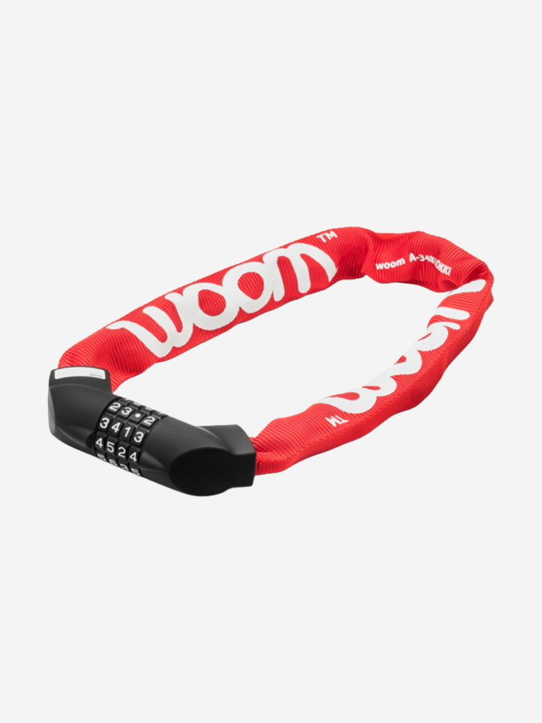 Велосипедный замок Woom LOKKI Bike Lock Red