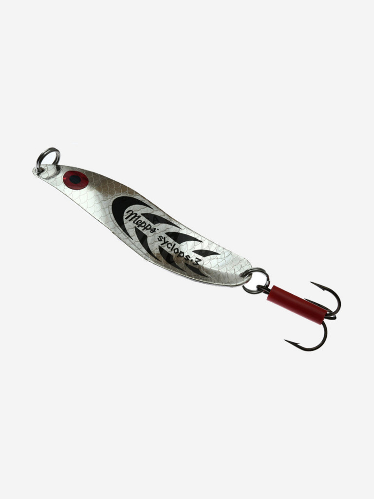Блесна колебалка для рыбалки Mepps SYCLOPS, 3, SILVER/Black, 1 штука