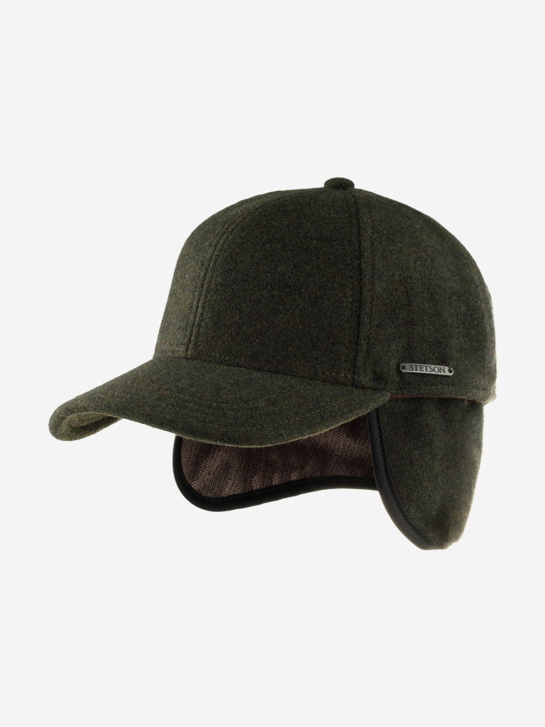 Бейсболка STETSON 7720102 BASEBALL CASHMERE (оливковый)